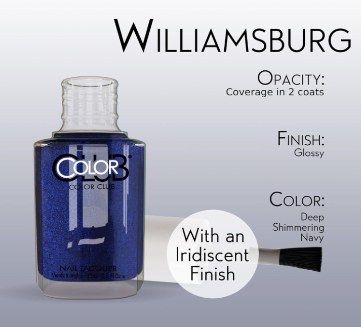 Color Club - Nail Lacquer - 1001 Williamsburg