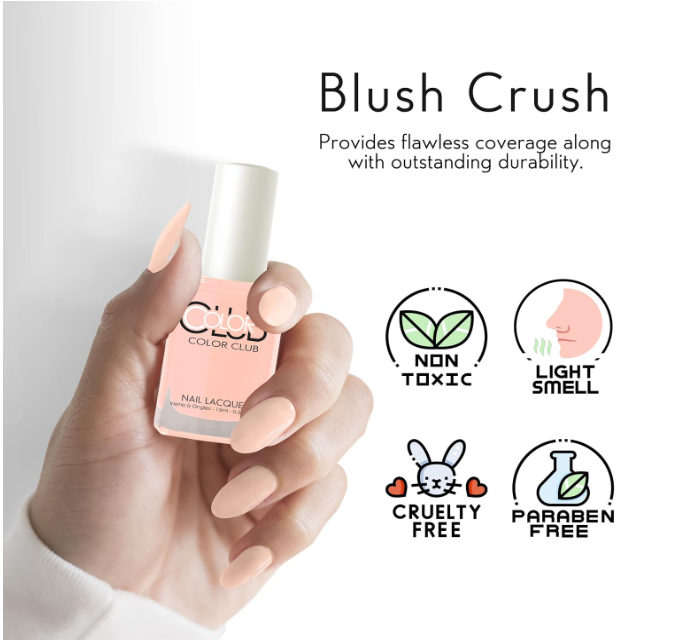 Color Club-nail Lacquer 1065 Blush Crush