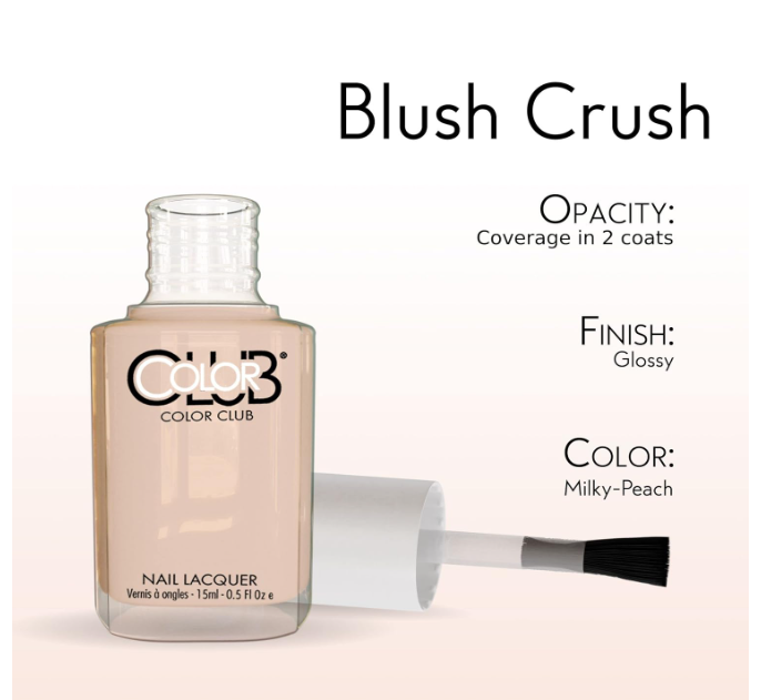 Color Club-nail Lacquer 1065 Blush Crush