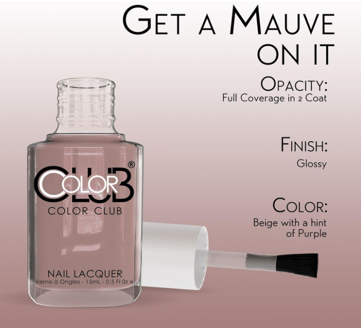 Color Club-nail Lacquer 1068 Get A Mauve