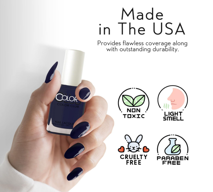 Color Club-nail Lacquer 1074 Made In The Usa