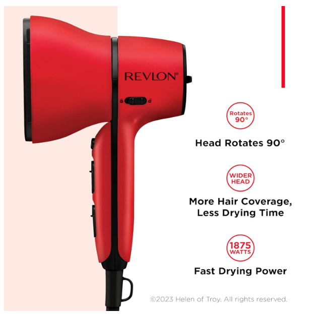 Revlon Airflow Control Dryer Red Color