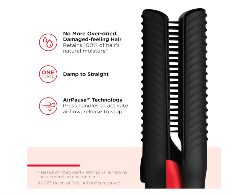 Revlon One Step Air Straight 2 In 1 Dryer & Straightener