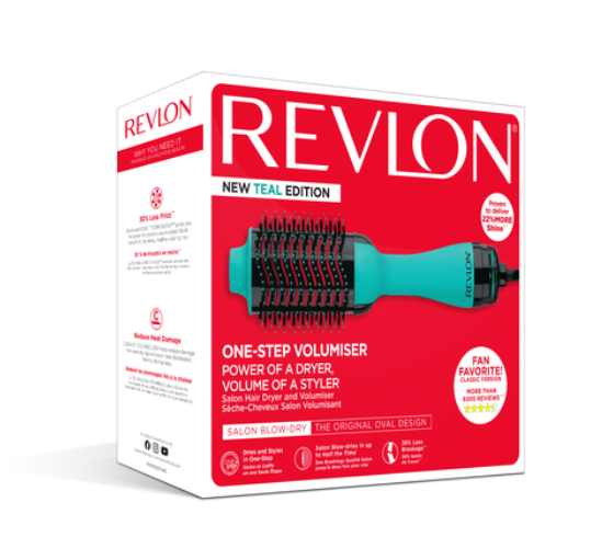 Revlon Volumiser & Dryer Teal/Green New Edition