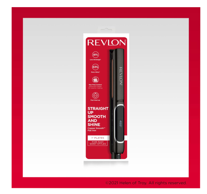 Revlon Salon Copper Smooth Styler XL-Long Plates