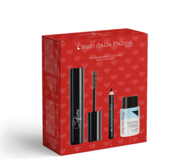 Diego Dalla Palma-ciglione Eyes Kit- Mascara (Eyes \lips Black Pochette)