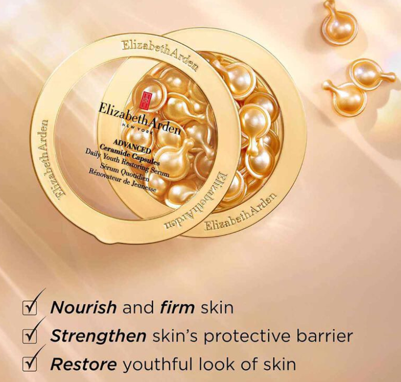 Elizabeth Arden-ceramide Advanced Daily Youth Restoring Serum Caps 90pc