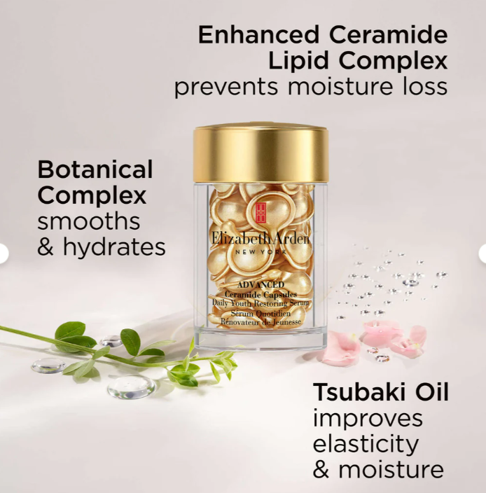 Elizabeth Arden-ceramide Adv Dc50ml+nc15ml+caps 14ct Set