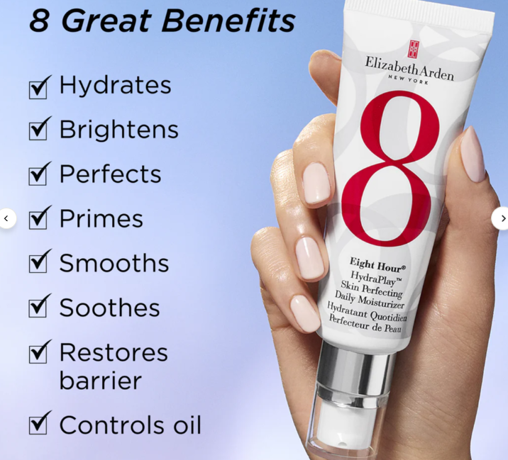 Elizabeth Arden-eight Hour Hydraplay Skin Perf.daily Moisturizer 45ml