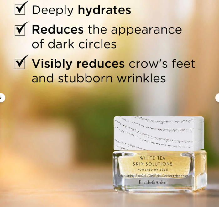 Elizabeth Arden-white Tea Skin Solutions Brightening Eye Gel