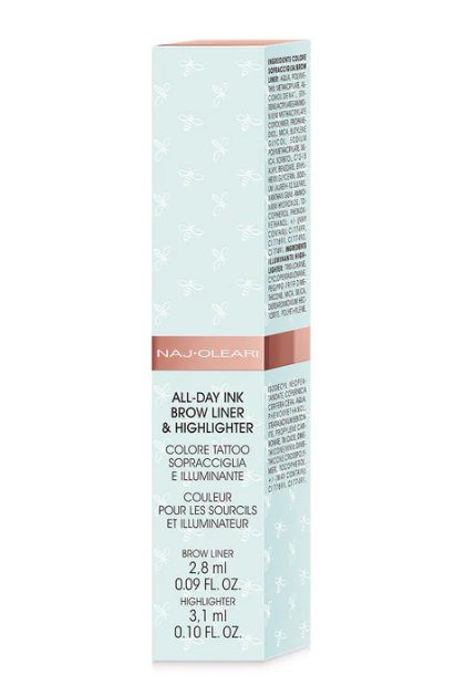 Naj.oleari-all-day Ink Brow Liner & Highlighter