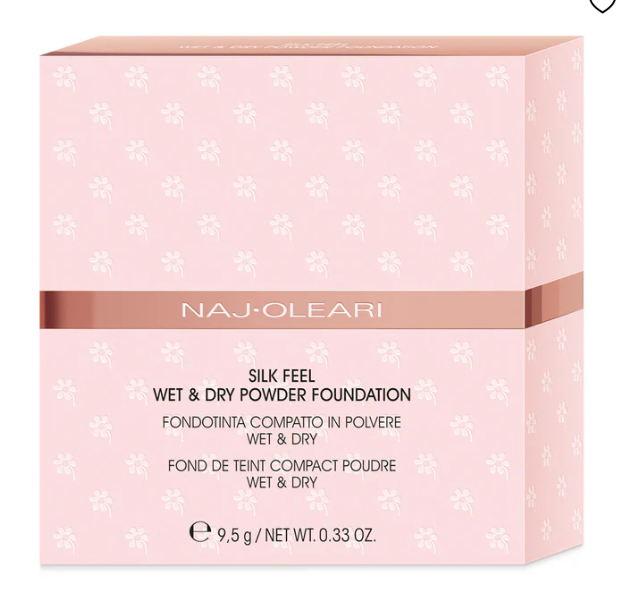 Naj.oleari-silk Feel Wet And Dry Powder Foundation