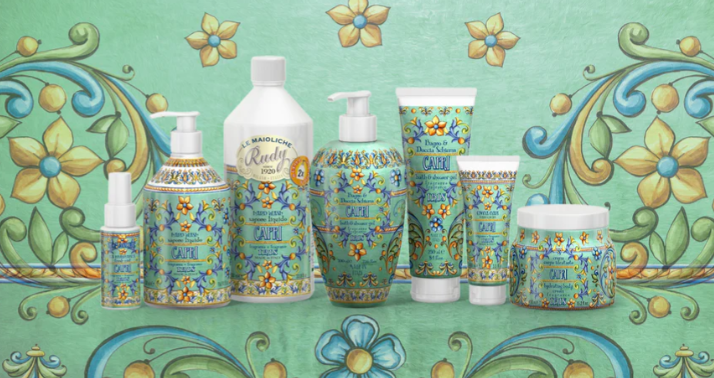 Rudy-iris Of Capri-hydrating Body Cream 450ml