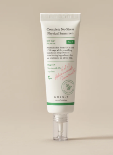 Axis-Y Complete No-Stress Physical Sunscreen SPF 50+ PA++++ 50ml