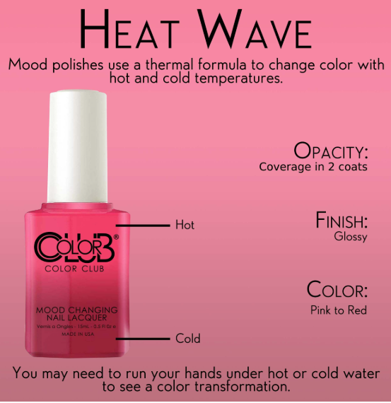 Color Club-nail Lacquer Mp22 Heat Wave