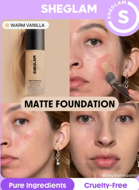 Complexion Pro Long Lasting Breathable Matte Foundation