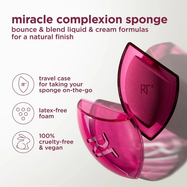 Real Techniques - Miracle Complexion Sponge + Travel Case