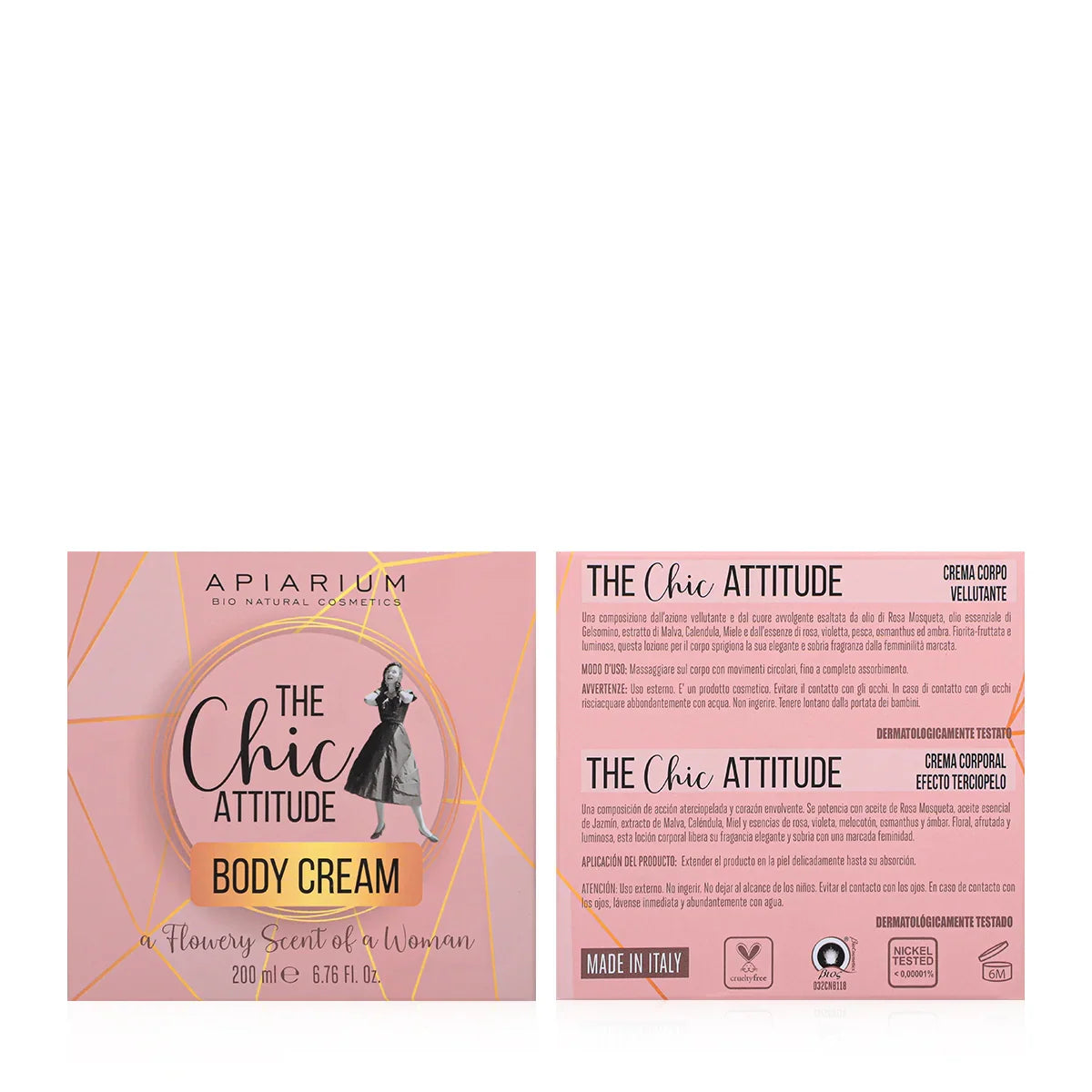 The Chic Attitude Body Cream 200ml