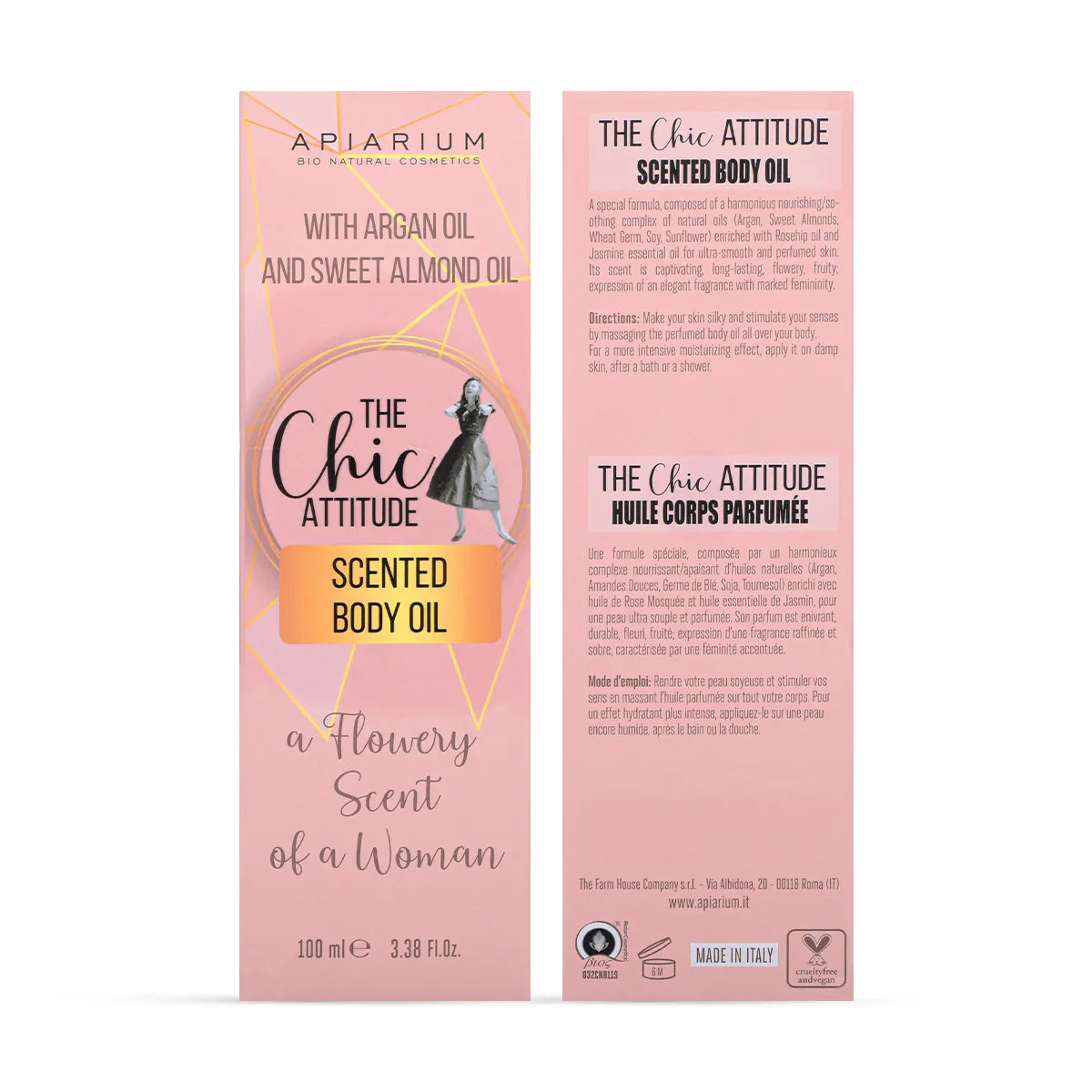 Apiarium The Chic Attitude Scented Body Oil 100ml