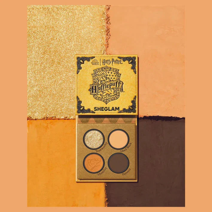 Harry Potter™ X SHEGLAM Hufflepuff™ House Palette 4-Clolor Shimmer Matte