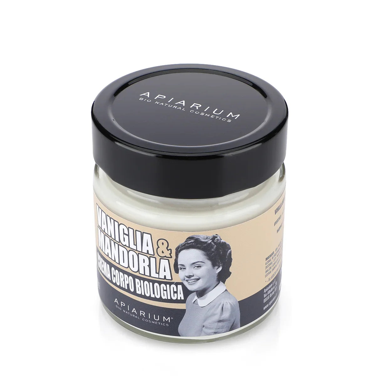 Vanilla and Almond Organic Body Cream - 200ml