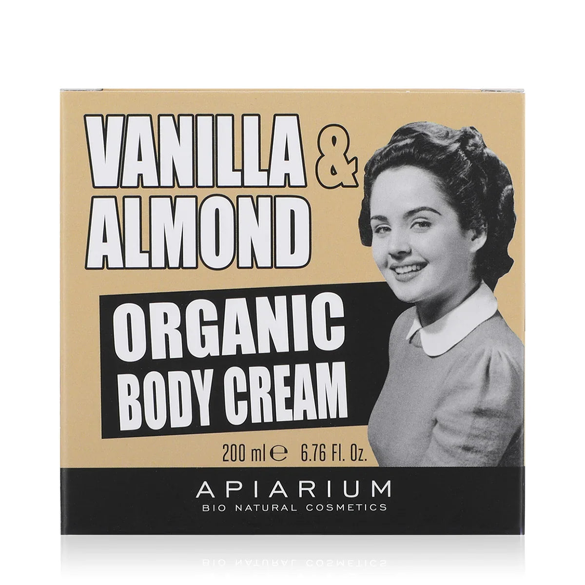 Vanilla and Almond Organic Body Cream - 200ml