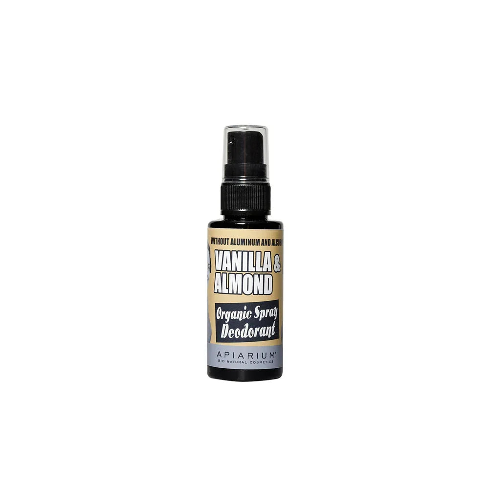 Apiarium Vanilla and Almond Organic Deodorant Spray 50ml