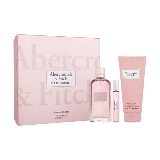 Abercrombie & Fitch First Instinct Edp 100 Ml/l 3 Pcs Set