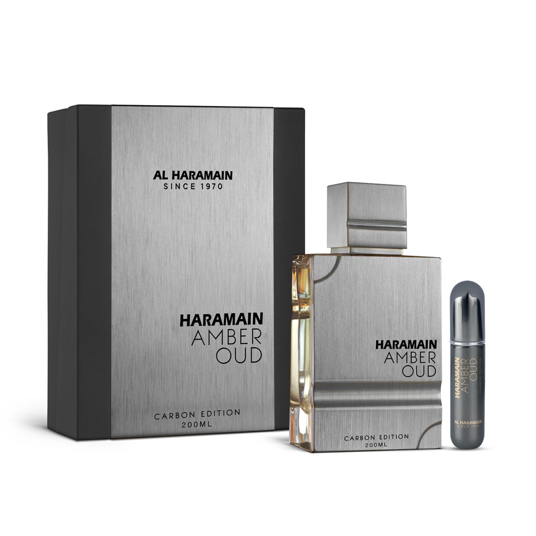Haramain - Amber Oud Carbon Edition - Unisex - Eau De Parfum 200ml