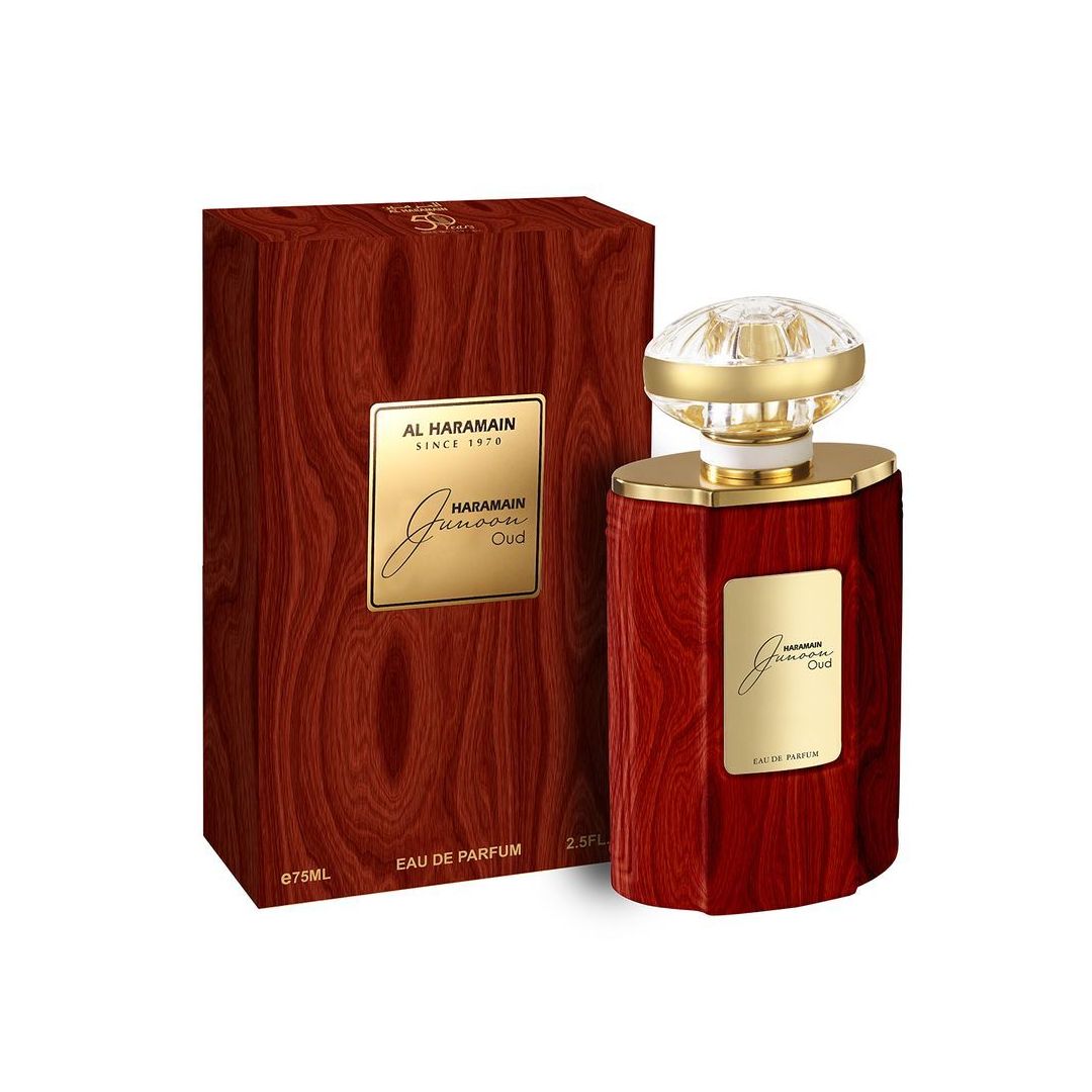 Haramain -junoon Oud - Unisex - Eau De Parfum 75ml