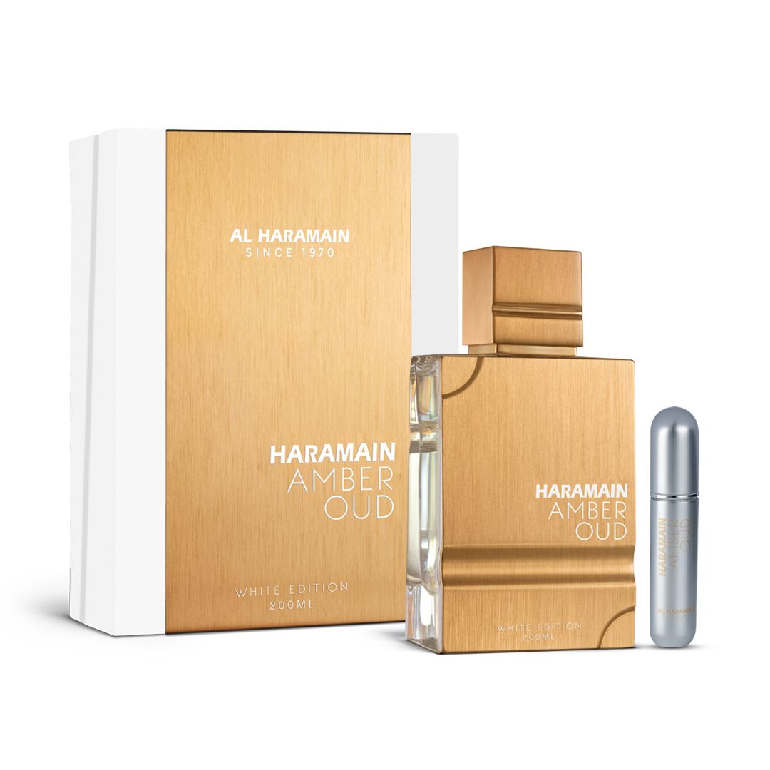 Haramain - Amber Oud White Edition - Unisex - Eau De Parfum 200ml