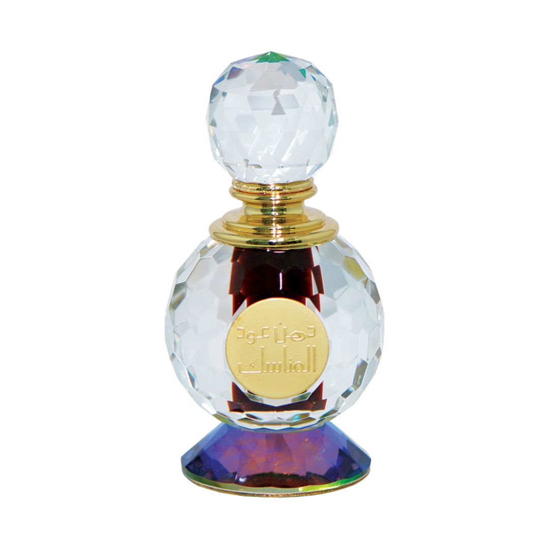 Haramain - Dehnal Oudh Al Manasek 12ml - With K.T & Necklace