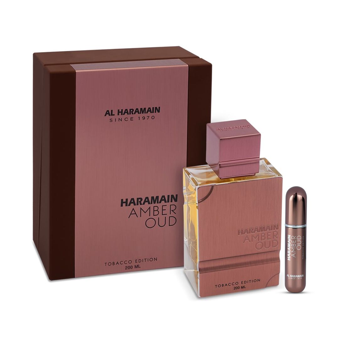 Haramain - Amber Oud Tobacco Edition - Unisex - Eau De Parfum 200ml