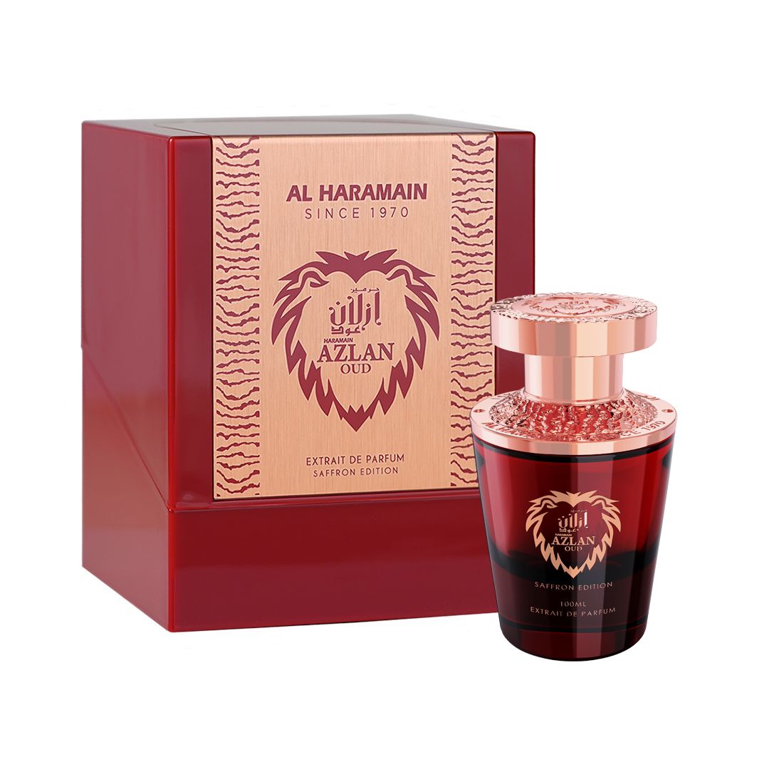 Haramain - Azlan Oud Saffron Edition - Unisex - Extrait De Parfum -100ml