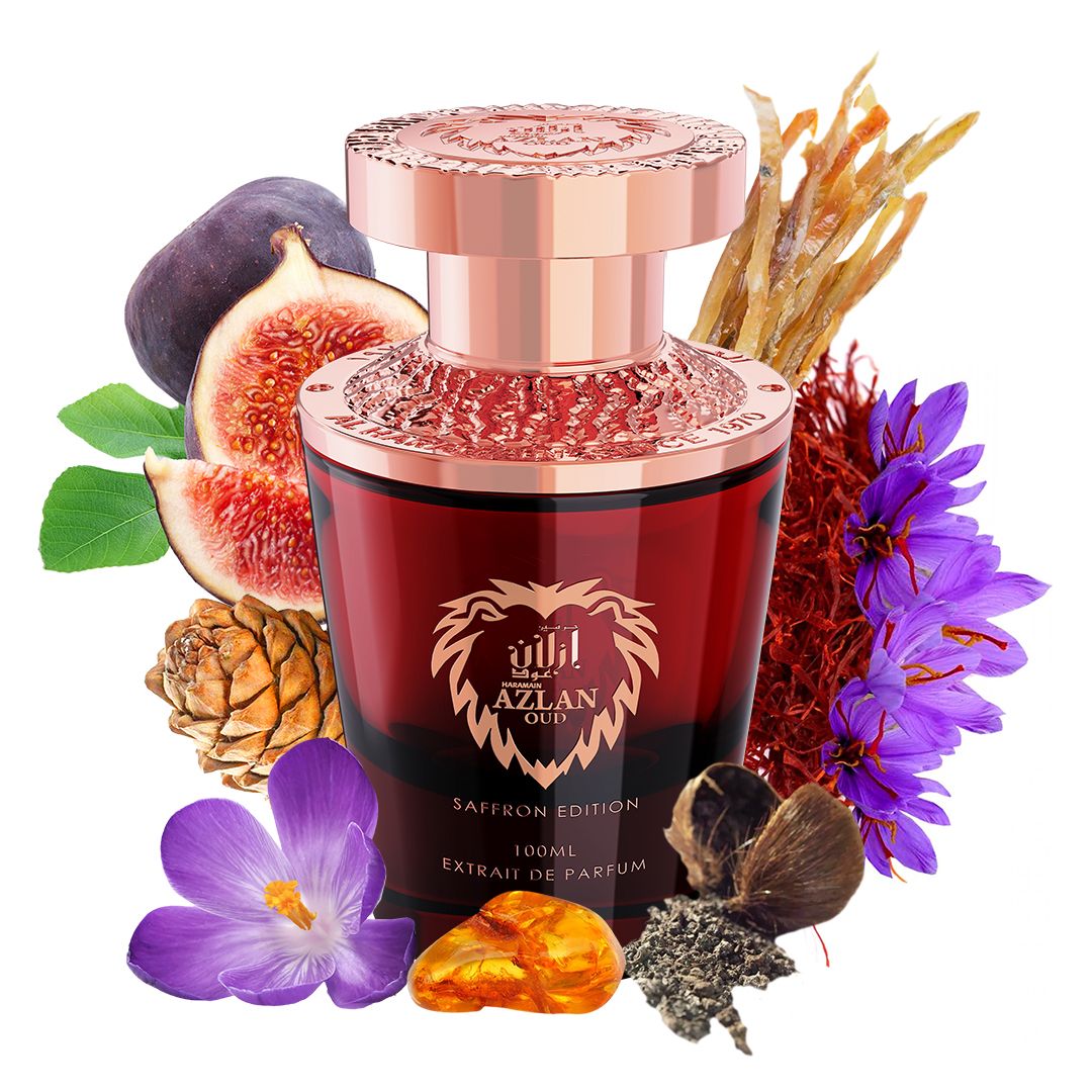 Haramain - Azlan Oud Saffron Edition - Unisex - Extrait De Parfum -100ml