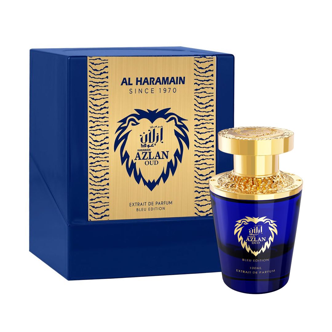 Haramain - Azlan Oud Bleu Edition - Unisex - Extrait De Parfum 100ml