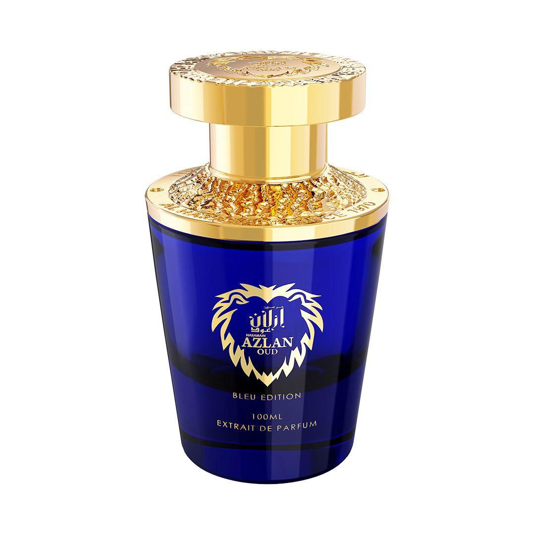 Haramain - Azlan Oud Bleu Edition - Unisex - Extrait De Parfum 100ml