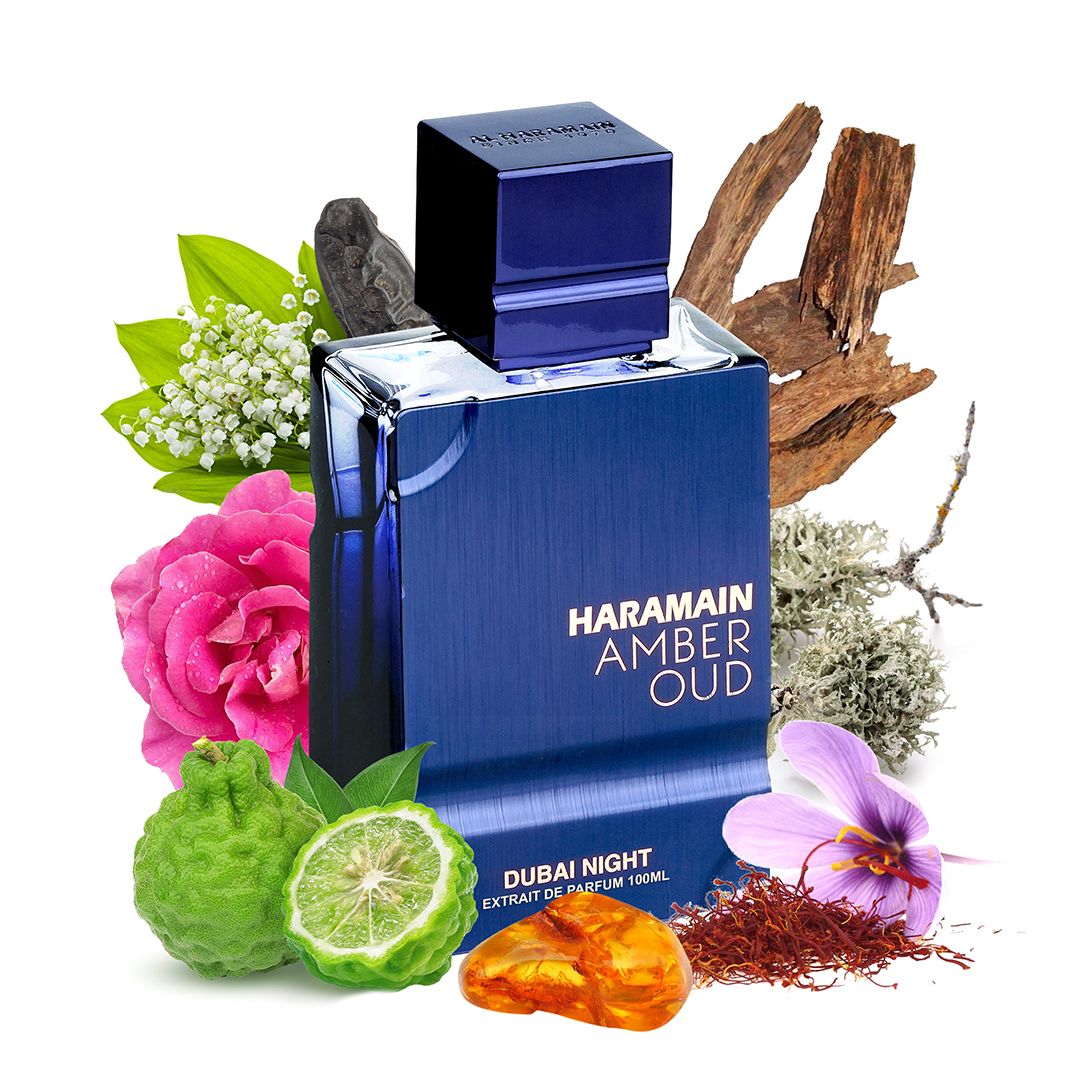 Haramain - Amber Oud Dubai Night- Unisex - Extrait De Parfum 100ml