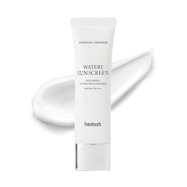 Heimish : Moringa Ceramide Hyaluronic Acid Hydrating Watery Sunscreen 50ml