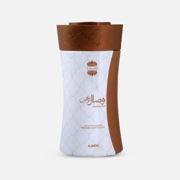 Ajmal Wisal Dhahab Perfumed Body Powder For Unisex - 80g