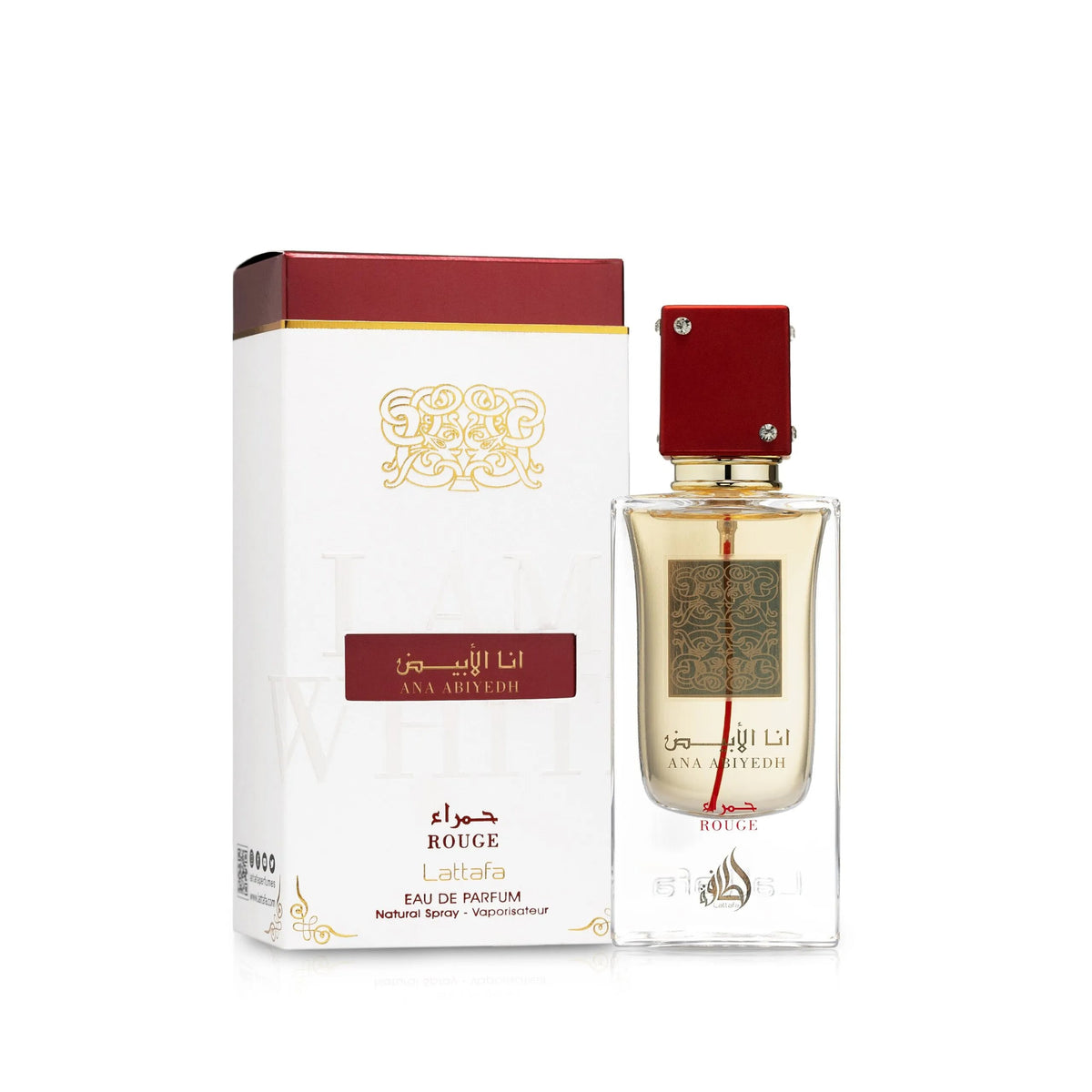 عطر لطافة أنا أبيض روج للنساء، أو دي بارفان، 60 مل