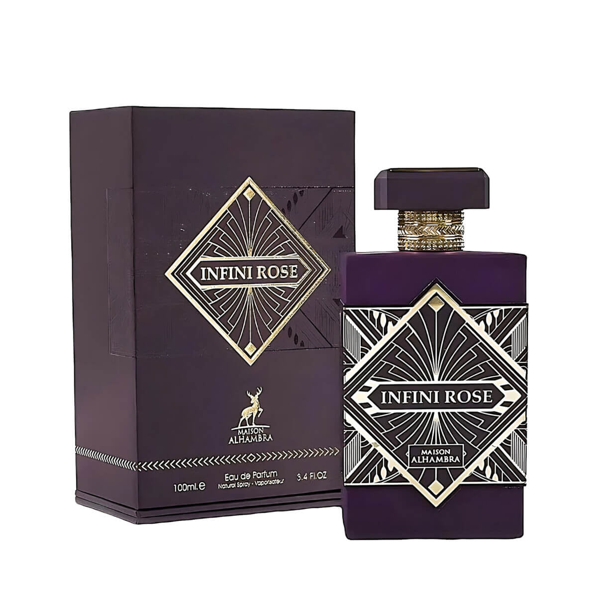 عطر ميزون الحمبرا إنفيني روز للجنسين، 100 مل