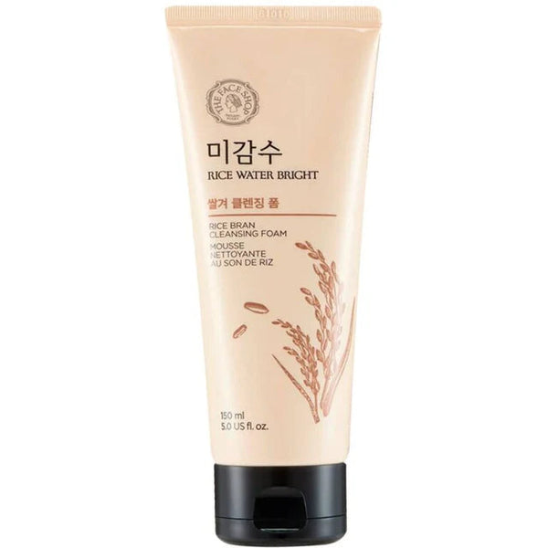 The Faceshop Rice Water Bright Rice Bran Foaming Cleanser 150Ml