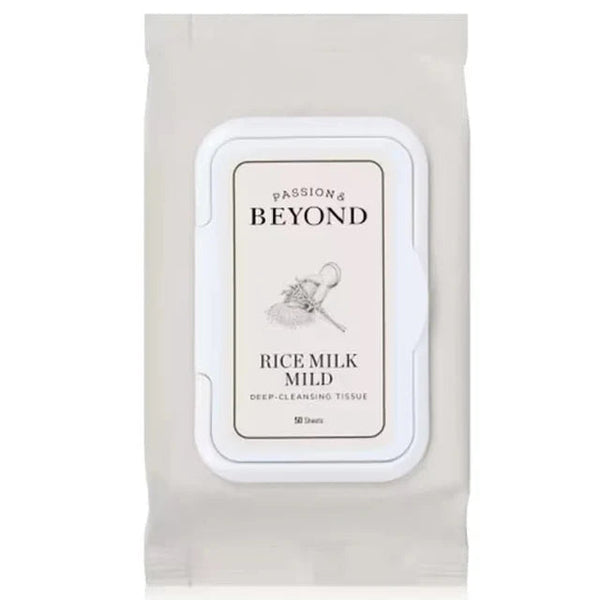Beyond Rice Milk Mild Deep Cleansing Tissue 50 Sheets