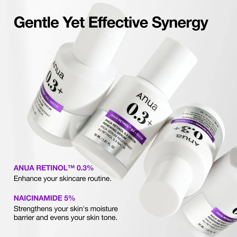 Anua Retinol 0.3% + Niacin Skin Renewing Serum 30ml