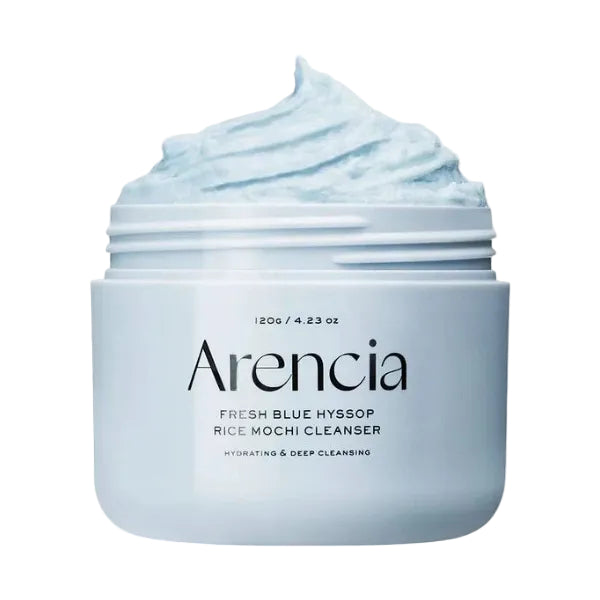 Arencia: Rice Mochi Cleanser - Fresh Blue Hyssop 120ml