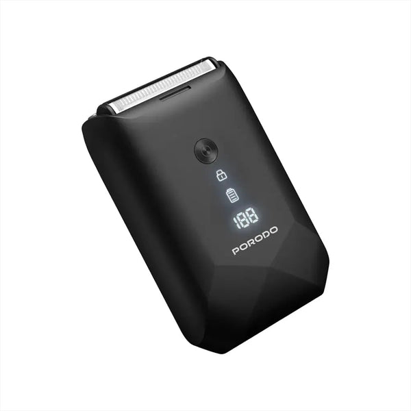 Porodo Lifestyle Dual-Blade Pocket Shaver - Black
