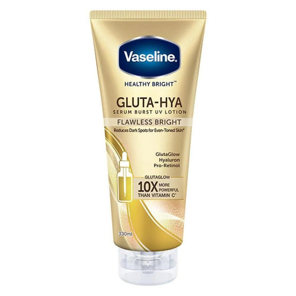 Vaseline Healthy Bright Gluta-hya Serum Brust Uv Lotion 330ml