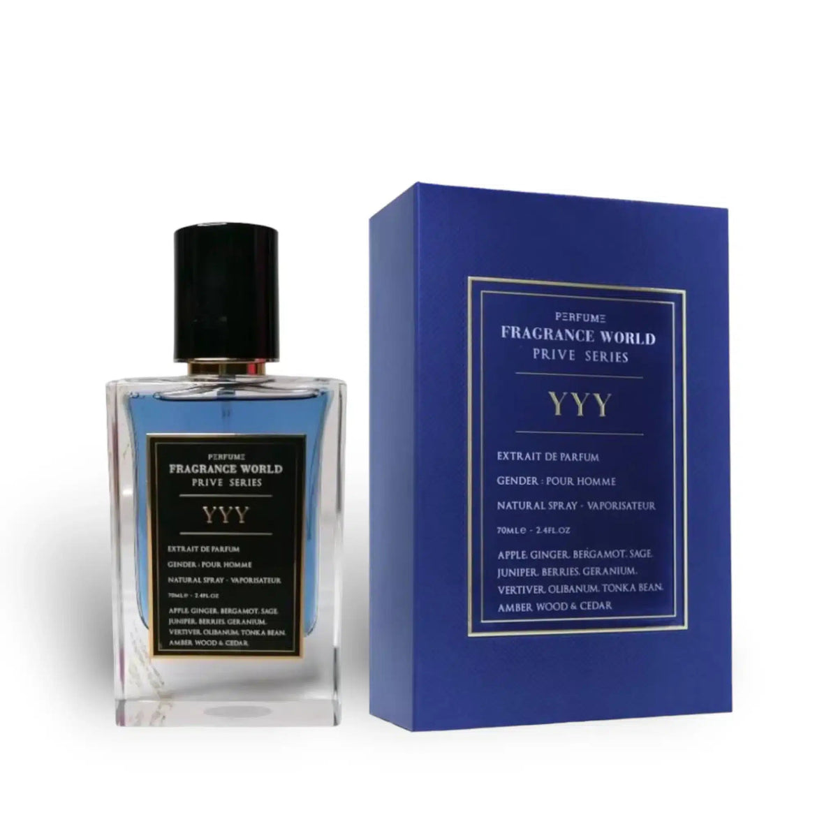 Fragrance World Prive Series YYY-men-extrait De Parfum-70ml