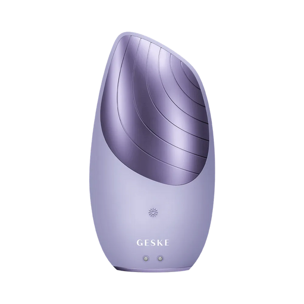 Geske Face Care - Sonic Thermo Facial Brush - 6 in 1 Purple